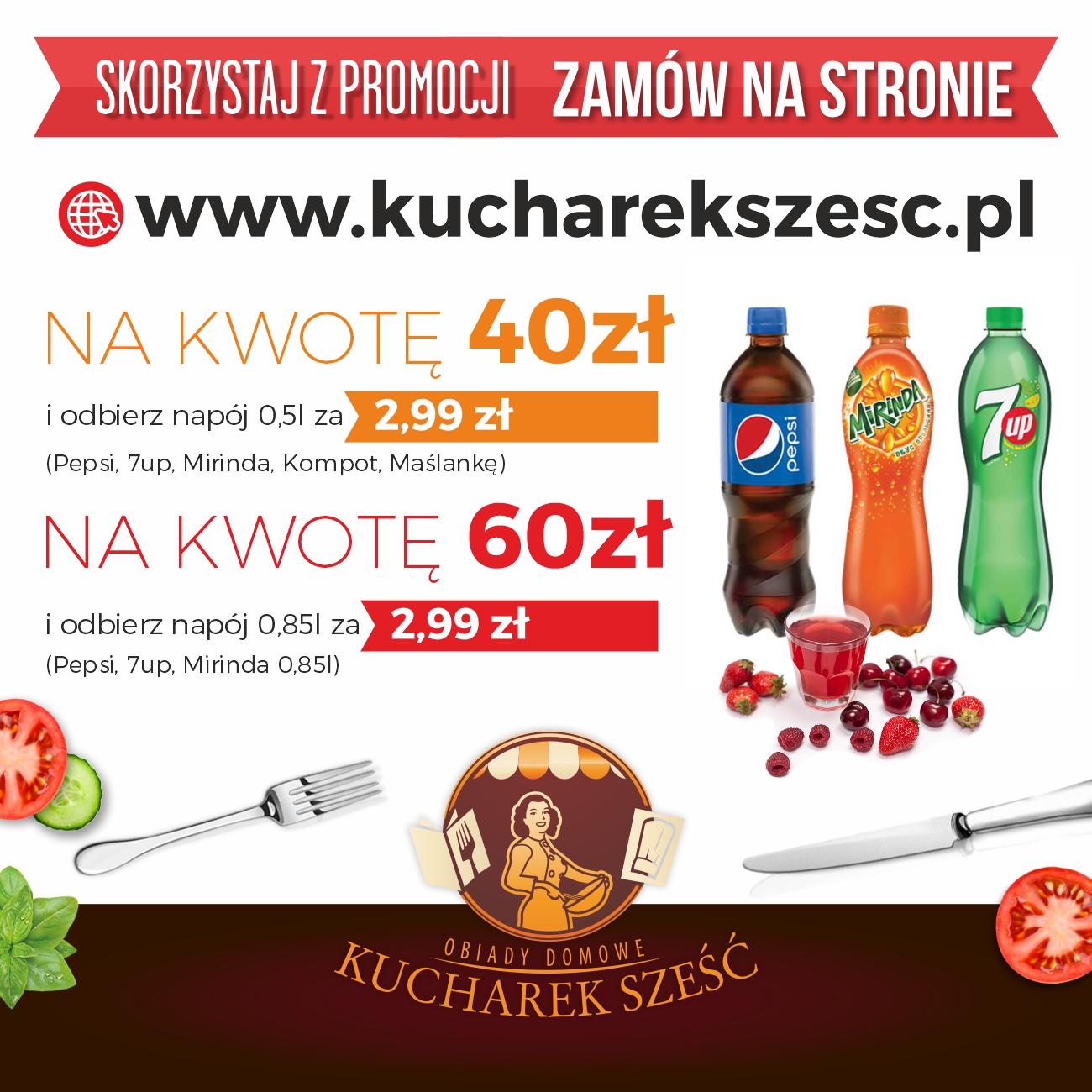 Promocja napoje